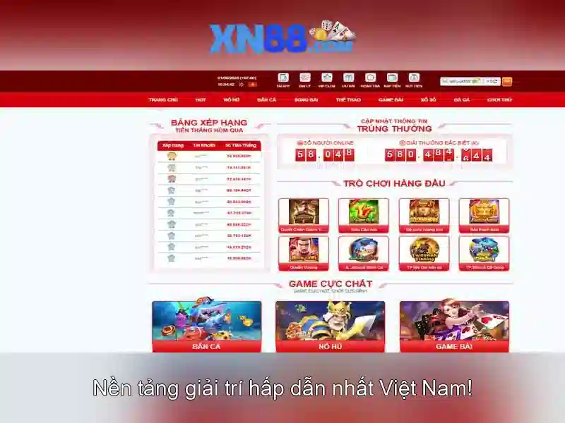 Trải Nghiệm Game Slot XN88